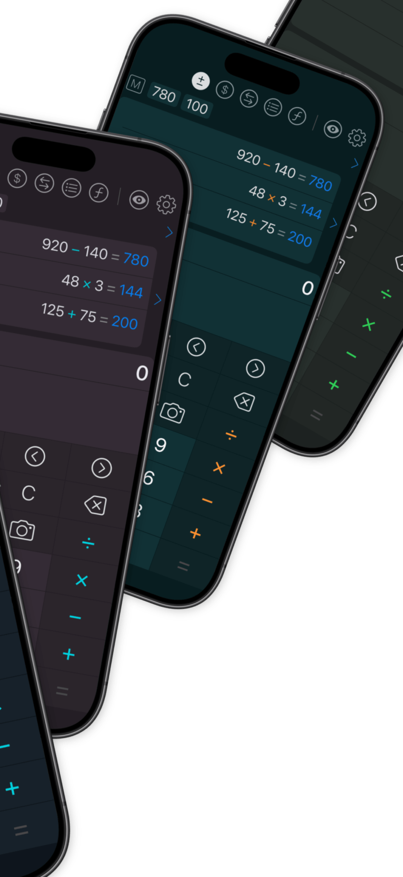 XCalc theme and style gallery.